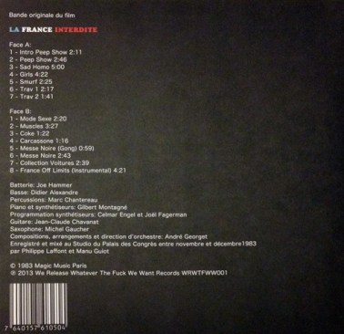 Film Exposure_La France Interdite BO6