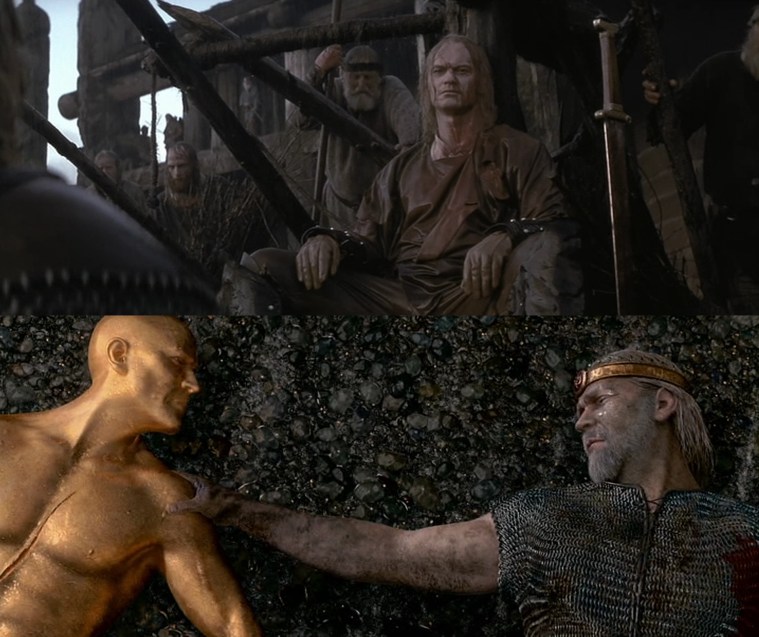 « Keep a memory of me, not as a king or a hero; but as a man: fallible and flawed. »» - La Légende de Beowulf